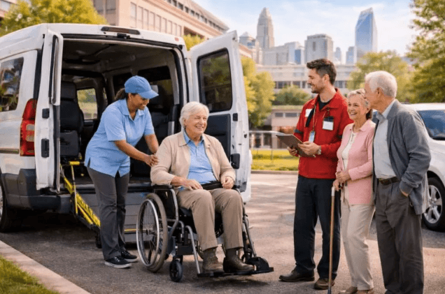 Wheelchair Transport vs. Stretcher Transport: How to Choose the Right Option for Your Patient